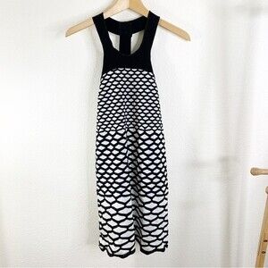 Missoni Black & White‎ Knit Mini Dress Size 2